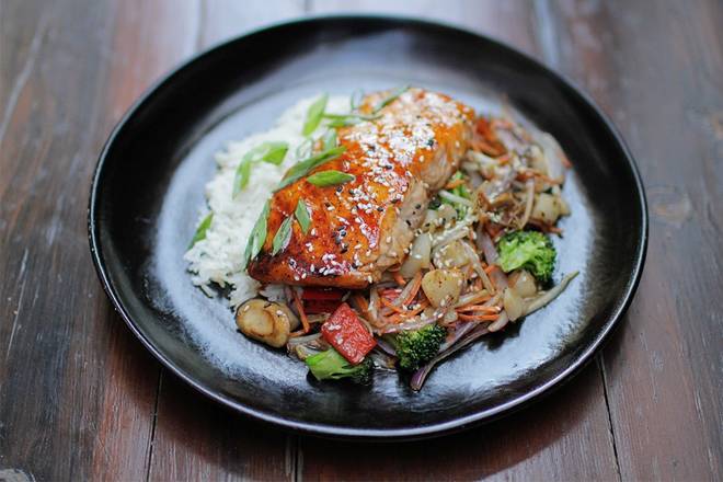 Ginger Soy Salmon*