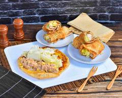 現做純手工蔥油餅