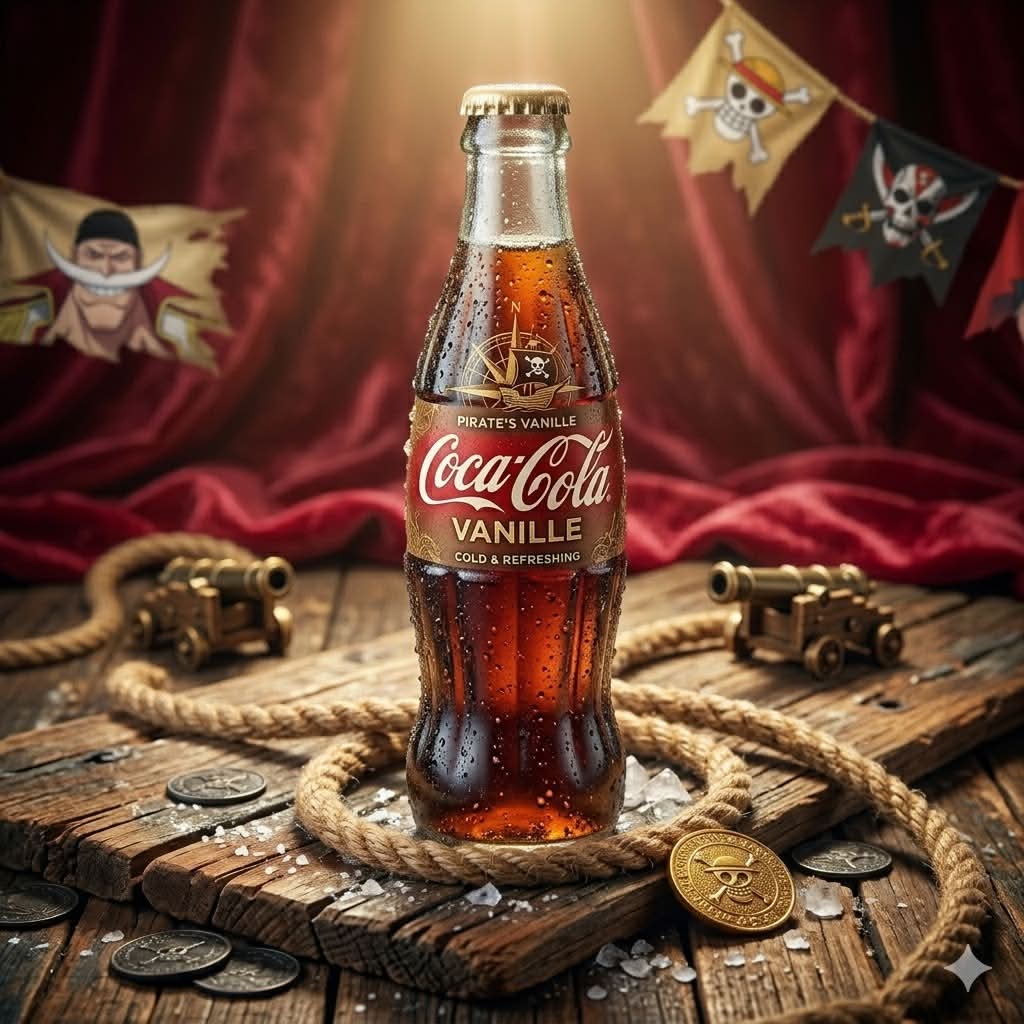 Coca-Cola® Vanille bouteille 🍦