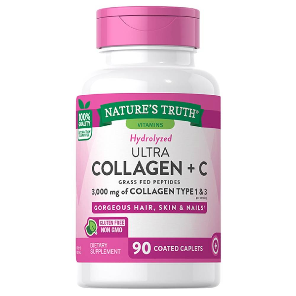 Nature's Truth Hydrolyzed Ultra Collagen + C 1000 mg (4.8 oz)