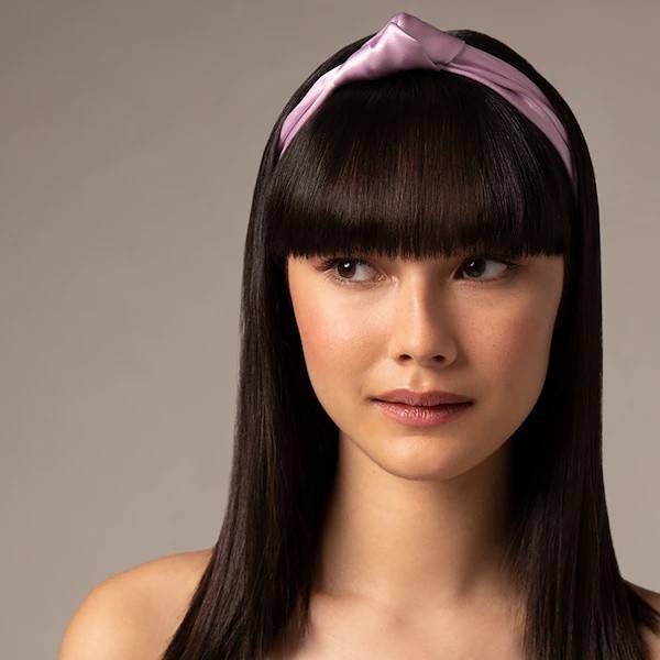 LOVE AND LORE SATIN KNOTTED HEADBAND indigo Black and purple Lot of 2 Indigo | Accessories | Love And Lore Satin Knotted Headband  main image 2