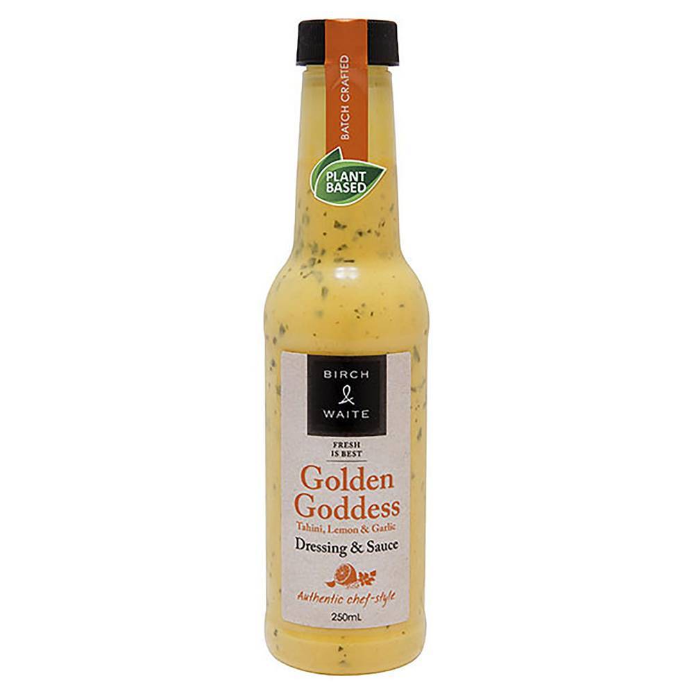 Birch & Waite Golden Goddess Dressing Tahini, Lemon & Garlic Delivery Near Me | Order Online | Uber Eats Birch & Waite Golden Goddess Dressing Tahini, Lemon & Garlic Delivery Near Me | Order Online | Uber Eats