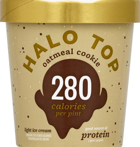 Halo Top Oatmeal Cookie Ice Cream