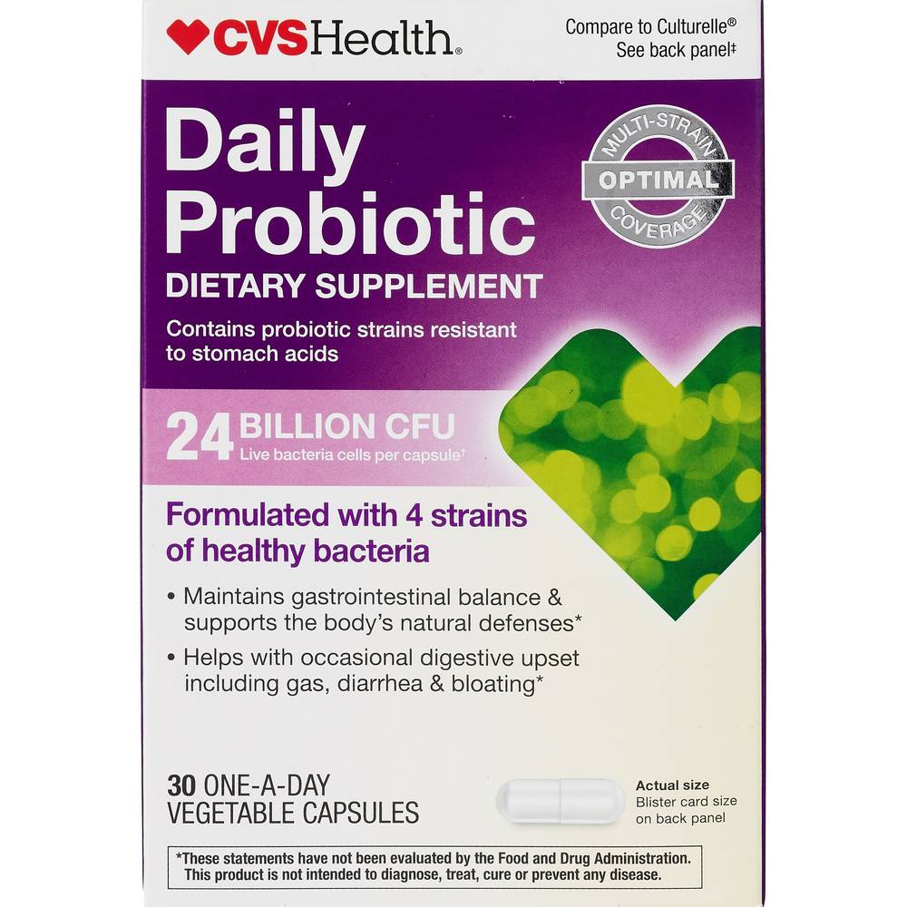CVS Health Daily Probiotic, 30 CT