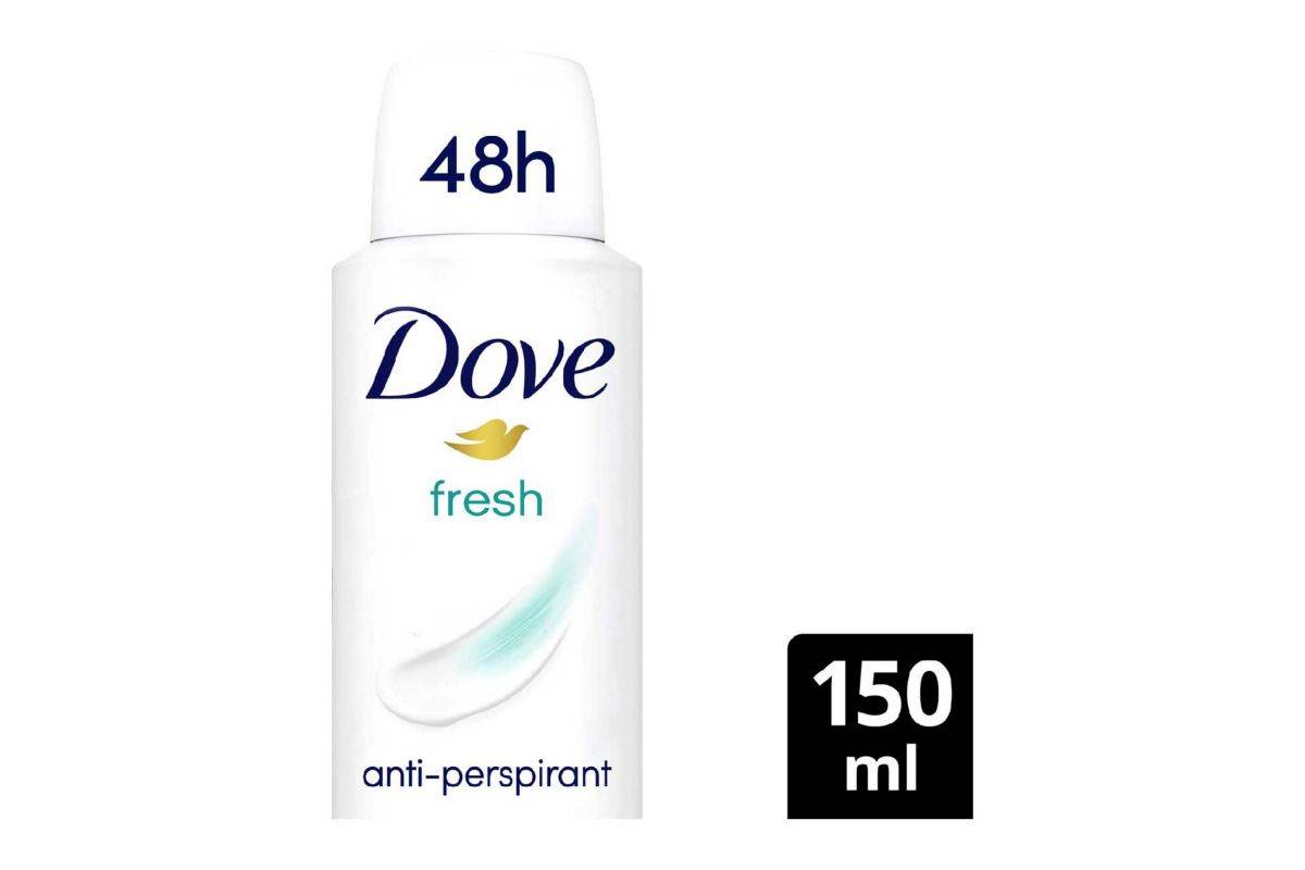 Dove Fresh, Anti-Perspirant Deodorant Spray (150ml)