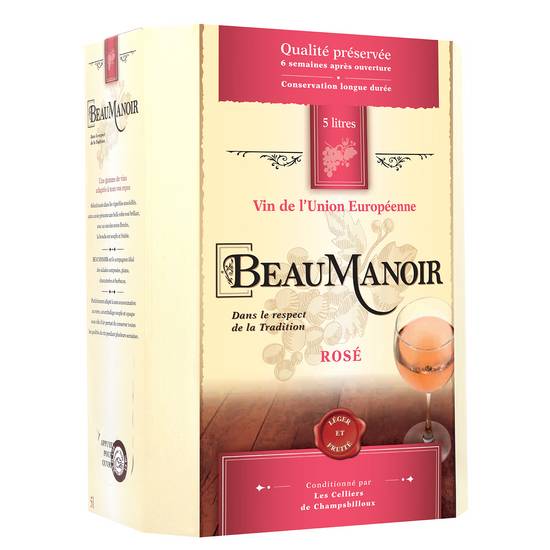 Beaumanoir - Vin de l union europeenne rose (5 L)