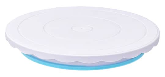 Celebrate It Turntable Cake Stand, White