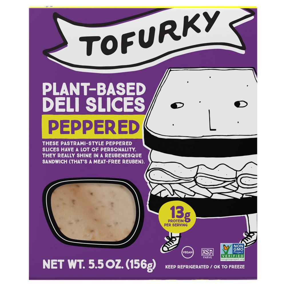 Tofurky Plant-Based Peppered Deli Slices (5.5 oz)