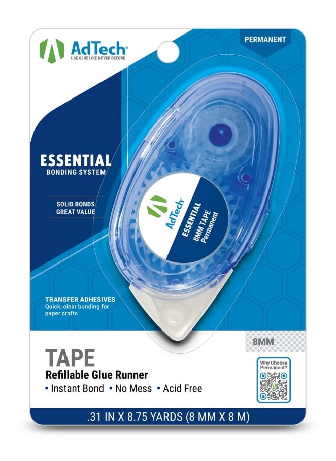 Adtech Tape Glue Runner Permanent