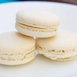 Macaron Crema de Coco.