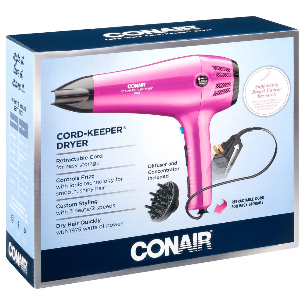 Conair Cord-Keeper Hair Dryer