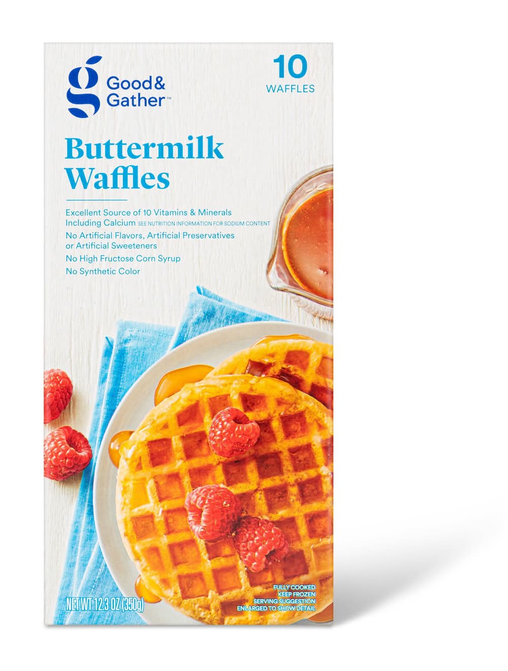Good & Gather Frozen Buttermilk Waffles (12.3 oz, 10 ct)
