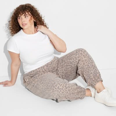 Wild Fable Short Sleeve Crewneck T-Shirt, Women, XXL, Chalk White