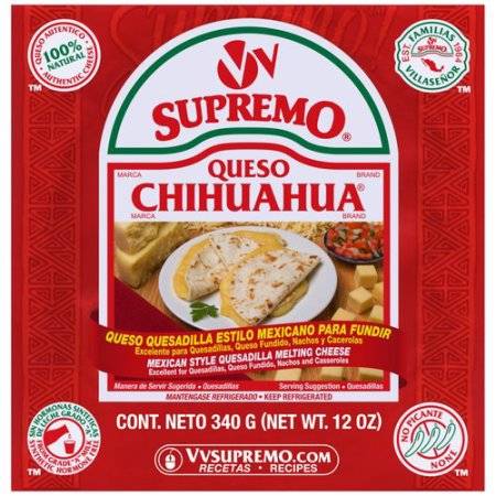 V&V Supreme - Chihuahua Cheese Block (1 Unit per Case)