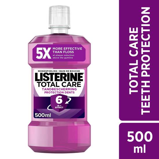 Listerine Total Care 6 in 1 Effect Tandbescherming Mondspoeling 500 ml