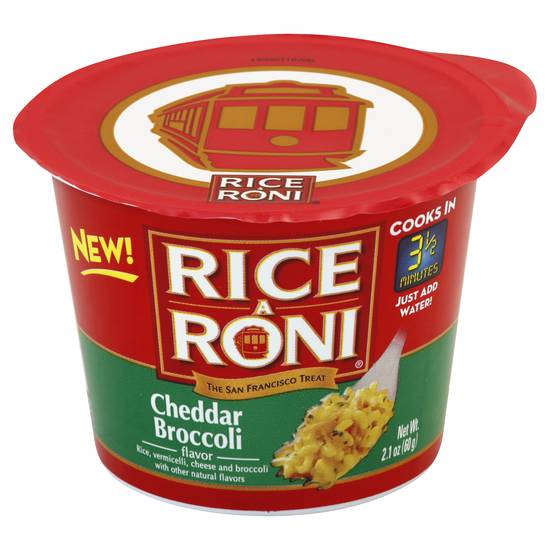 Rice-A-Roni Rice Pasta (cheddar-broccoli)