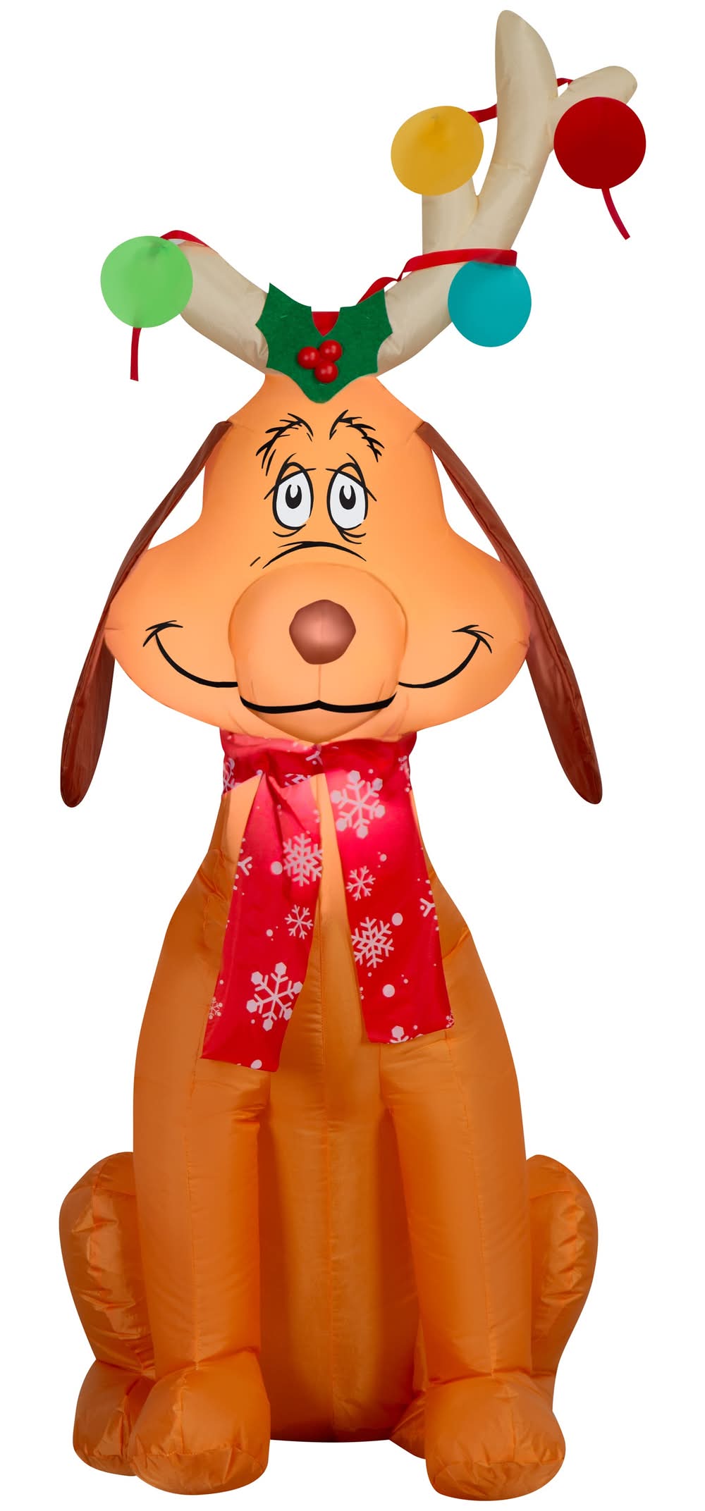 Grinch 4-ft Lighted Dr. Seuss Merry Christmas Inflatable