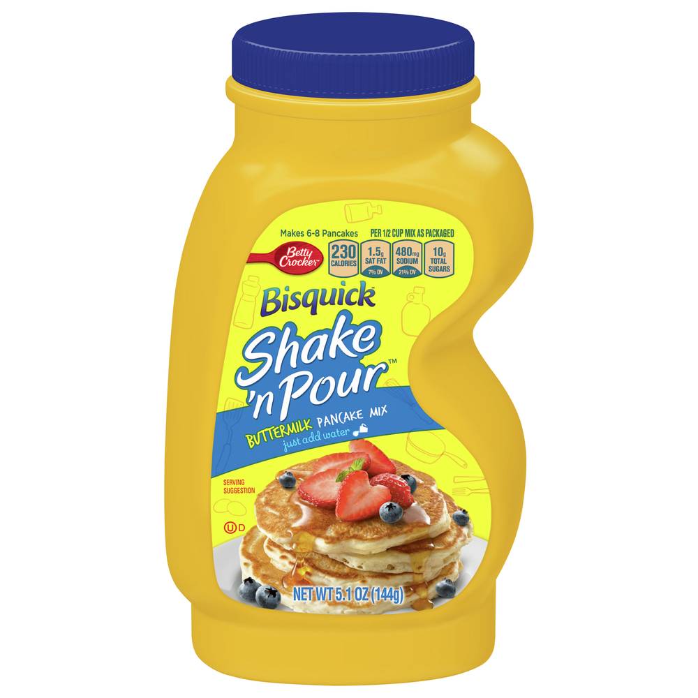 Bisquick Shake 'N Pour Buttermilk Pancake Mix (5.1 oz)