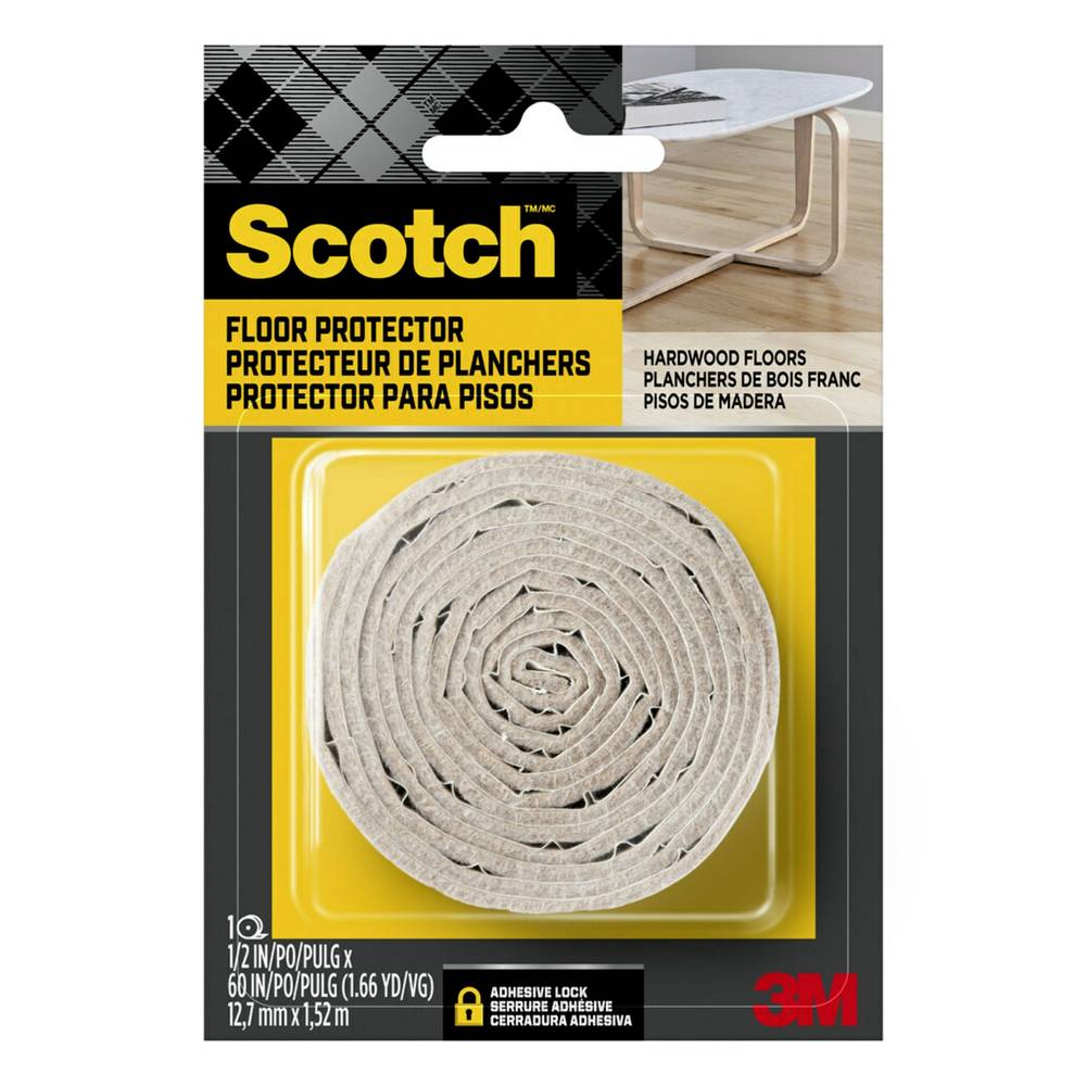 Scotch Easy Cut 1/2-in x 60-in Beige Roll Felt Roll(s) | SP811-NA