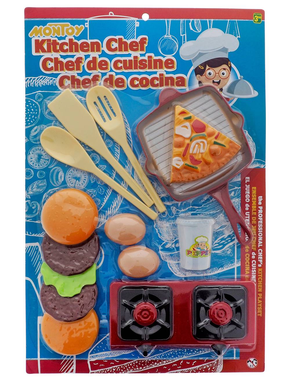 Dollarama Kitchen Chef Toy Set