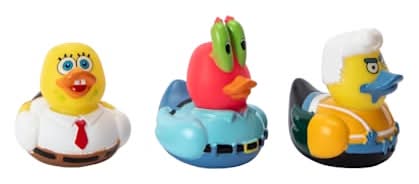 SpongeBob SquarePants™ Character Ducks 3-Pack Set SpongeBob/Mr. Krabs/Mermaid Man