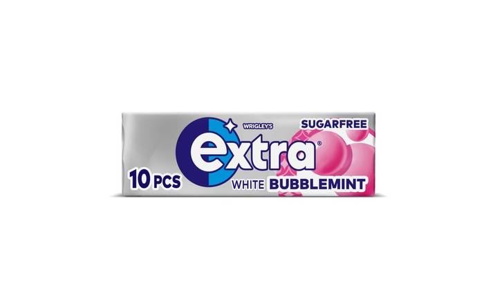 Extra White Bubblemint Chewing Gum Sugar Free 10 pieces (379107)