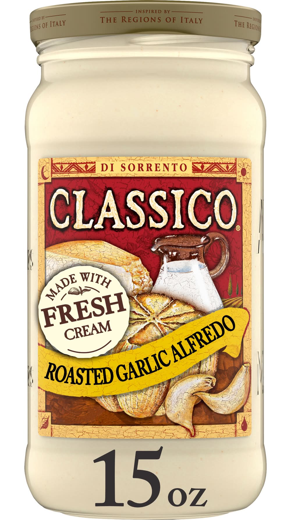 Classico Roasted Garlic Alfredo Pasta Sauce (15 oz)