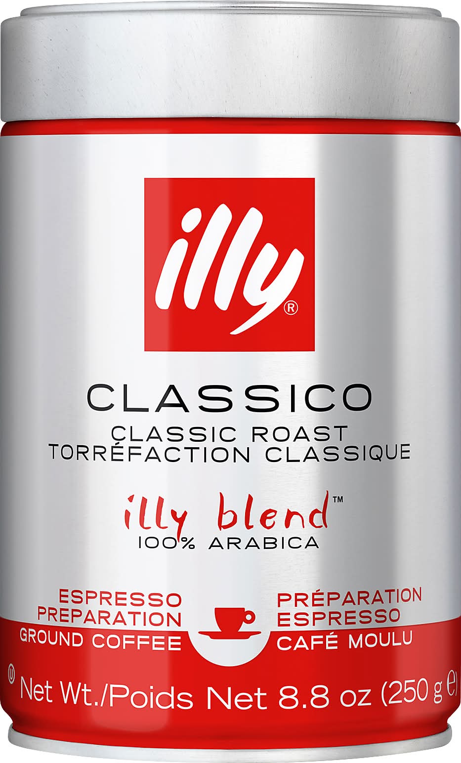 Illy Blend Classic Roast Ground Classico Coffee (8.8 oz)