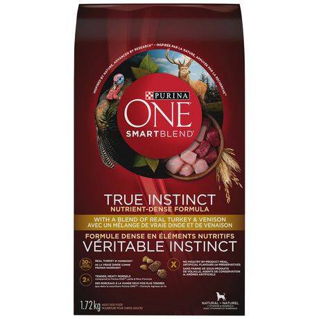 Purina instinct dinde venaison (1,72 kg) - true instinct natural dog food turkey & venison (1.72 kg)