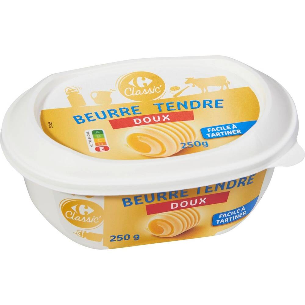 Carrefour Classic' - Beurre tendre doux