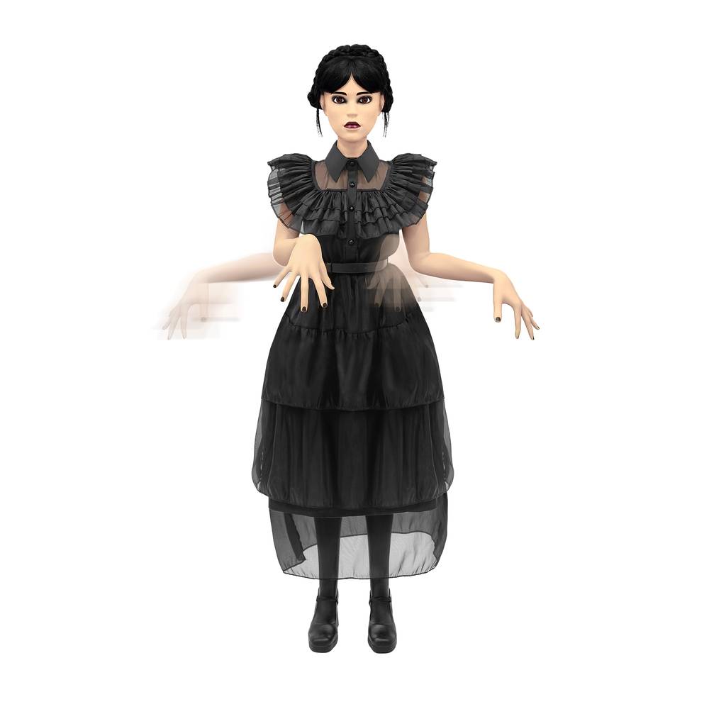 Wednesday 5-ft Musical Wednesday Addams Raven Dance Animatronic | 61189