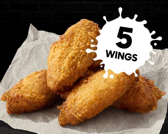 5 Seasoned Chicken Wings