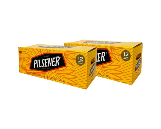 2 Twelvepack Pilsener 355ml