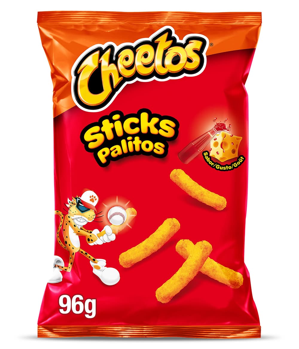 Aperitivo Horneado Con Sabor A Queso Y Ketchup Sticks Cheetos Bolsa 96 G
