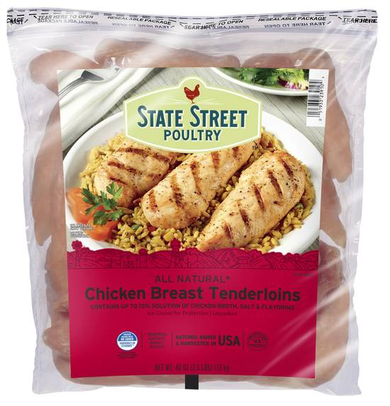 State Street Poultry Chicken Breast Tenderloins
