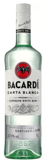 Bacardí Carta Blanca Superior White Rum (1L)