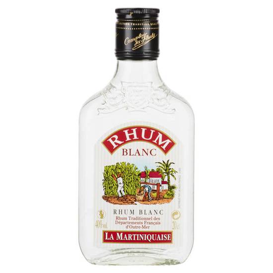 Flask Rhum blanc - Alc. 40% vol.