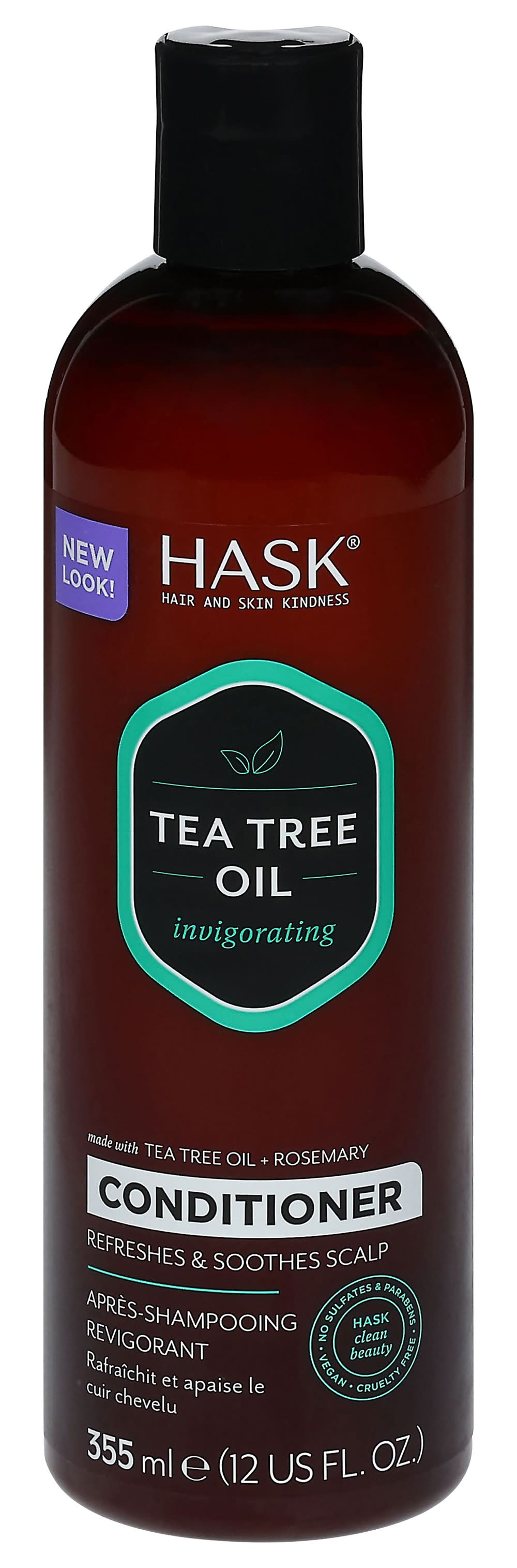 Hask Tea Tree Oil & Rosemary Invigorating Conditioner (12 fl oz)