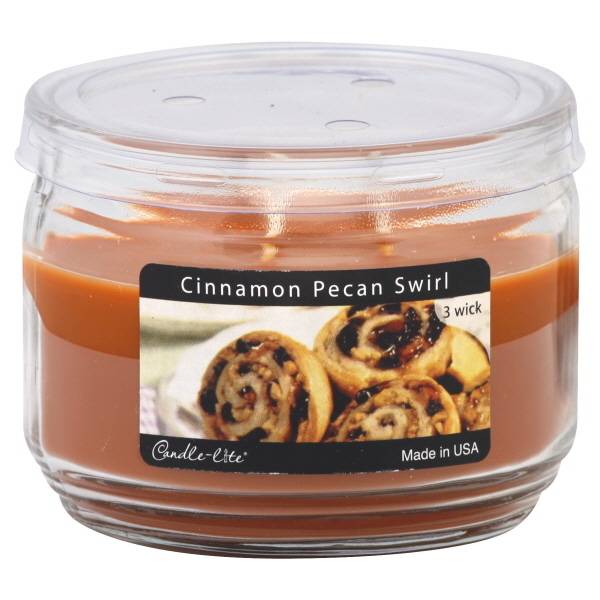 Candle-lite Cinnamon Pecan Swirl Candle (10 oz)