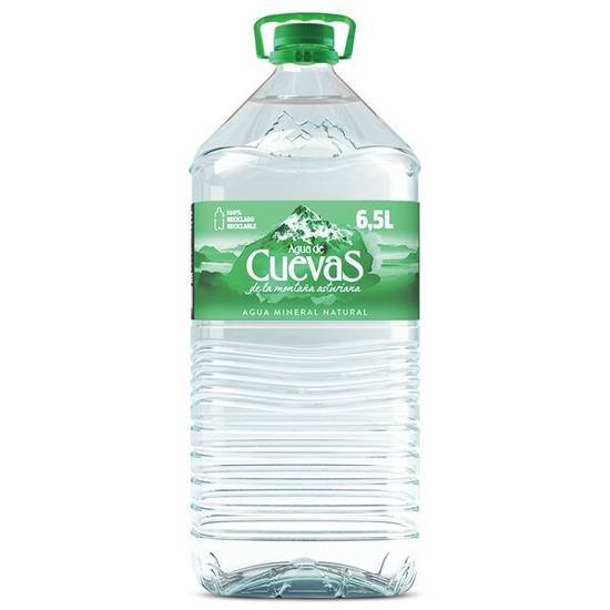 Agua Mineral Natural Agua De Cuevas Garrafa (6.5 l)