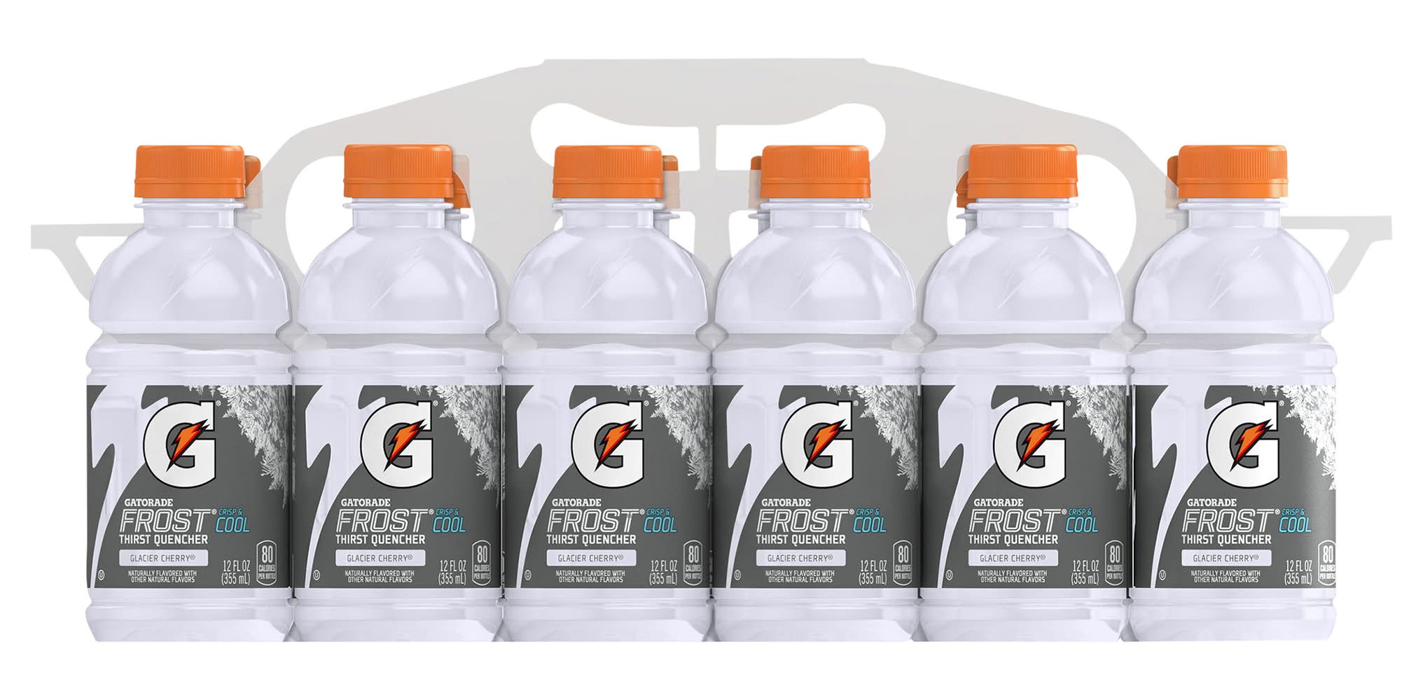 Gatorade Frost Crisp & Cool Thirst Quencher Sports Drink, Glacier Cherry (12 x 12 fl oz)