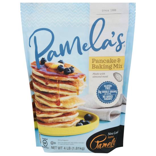 Pamela's Gluten Free Pancake Baking Mix (4 lbs)