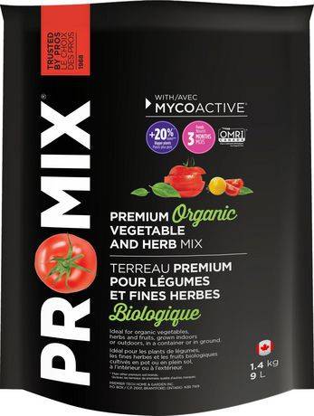 Pro-Mix Organic Vegetable and Herb Mix (1.4 kg)