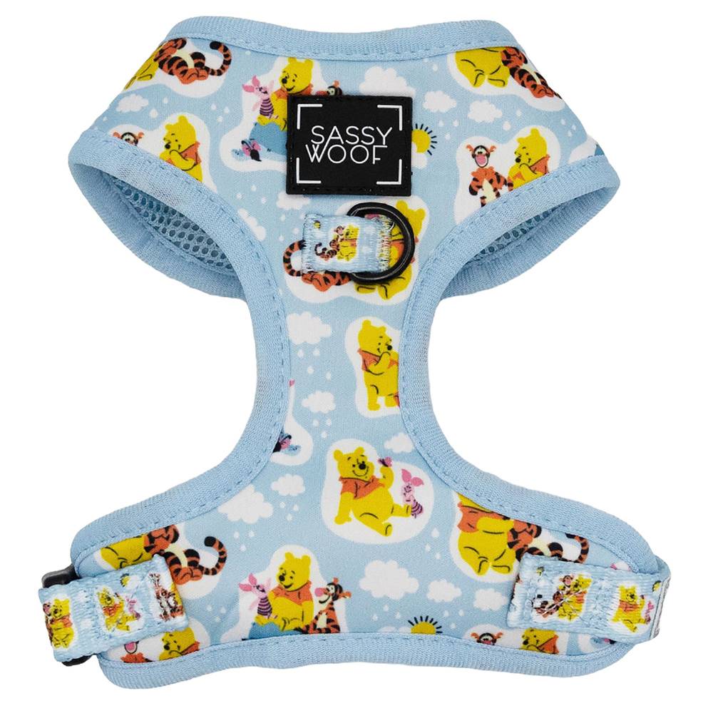 Sassy Woof Disney Winnie the Pooh Dog Harness (Color: Yellow, Size: X Small)