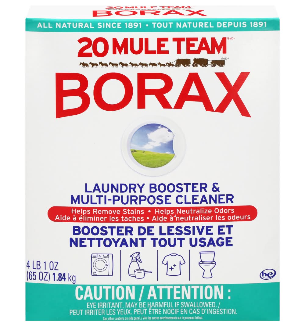 20 Mule Team All Natural Borax Laundry Booster Multi-Purpose Cleaner (4 lbs)