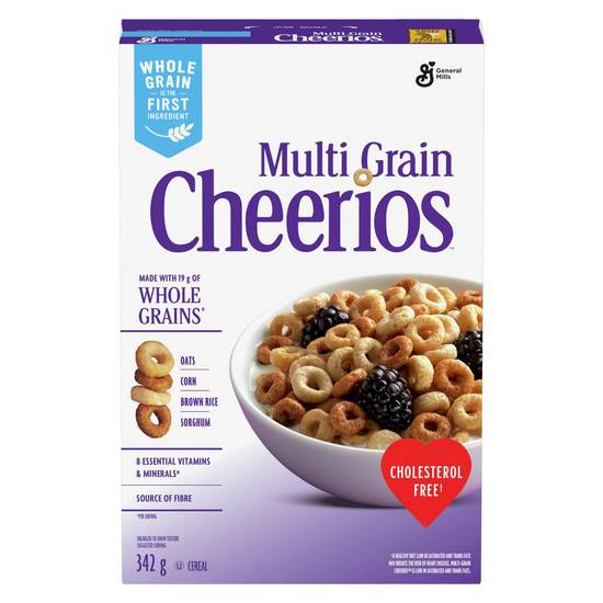 Cheerios Multi-Grain Cereal (342 g)