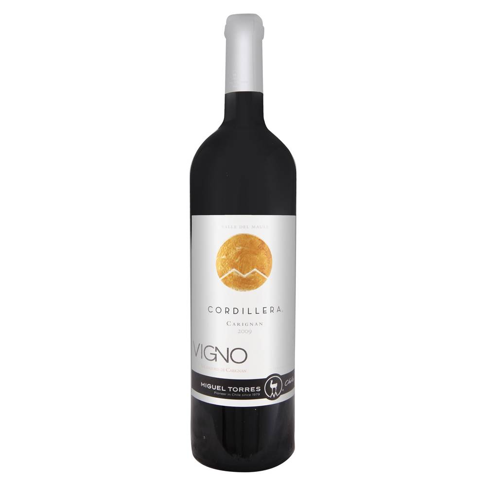 Miguel torres vino carignan cordillera reserva especial (botella 750 ml)