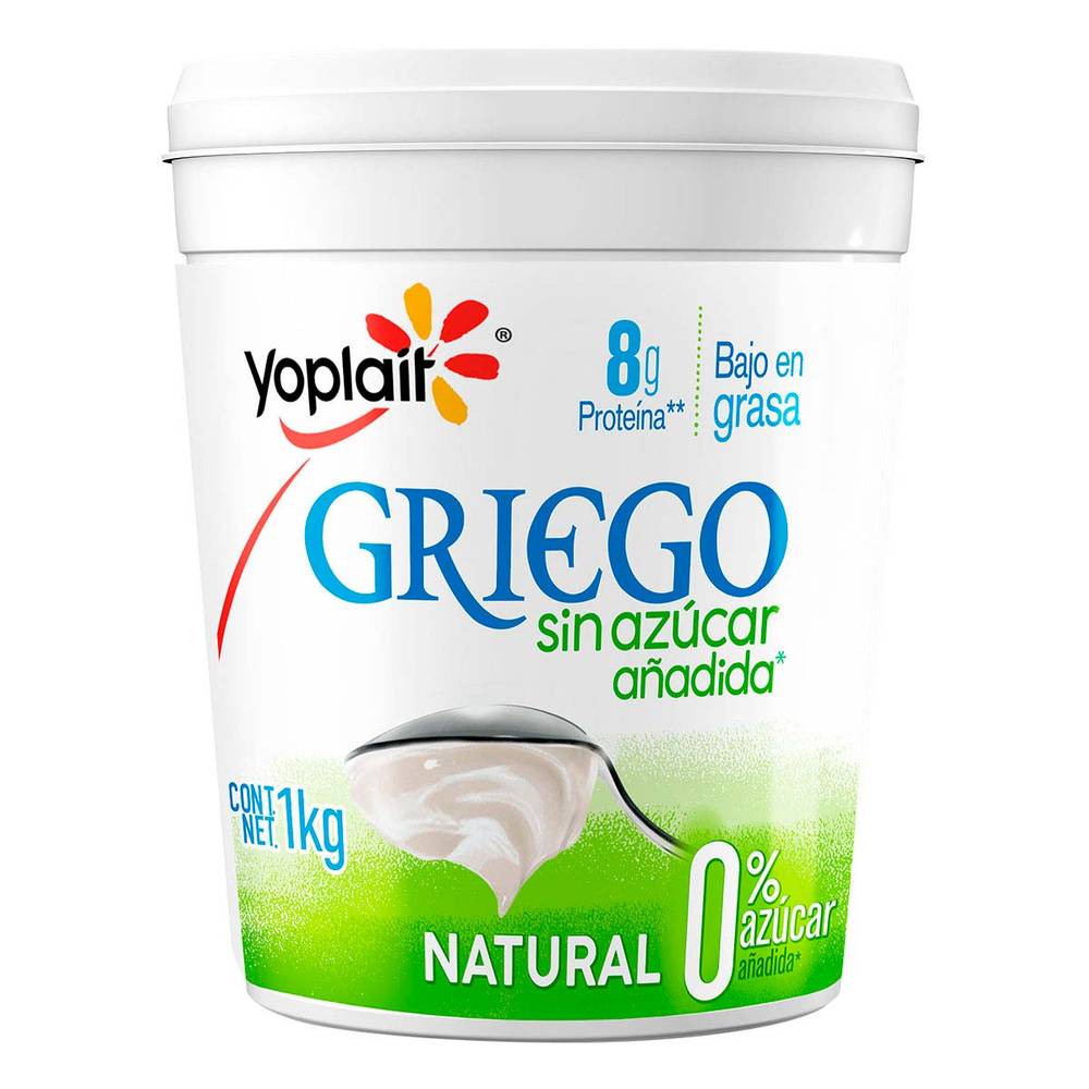 Yoplait · Griego yogur natural sin azúcar, natural (1 kg)