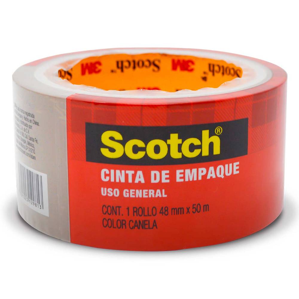 3M cinta canela de empaque (1 pieza)