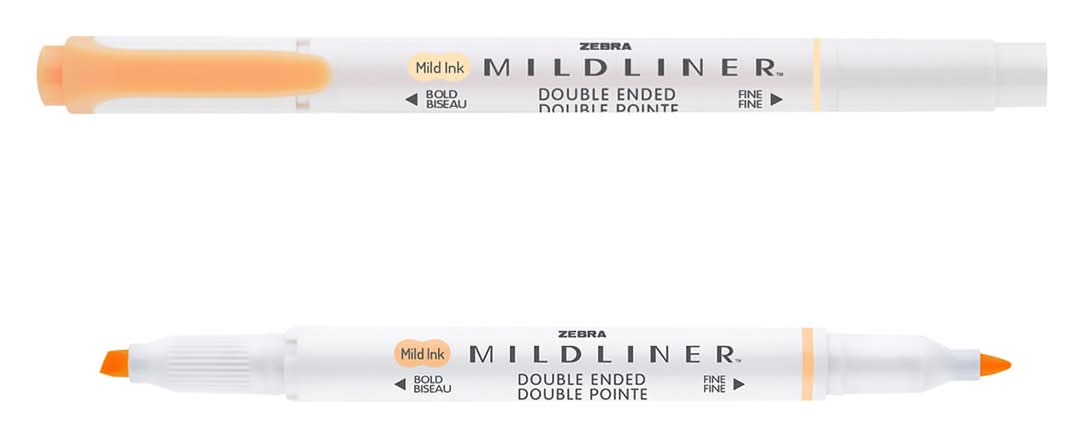 Zebra Mildliner Double Ended Highlighter